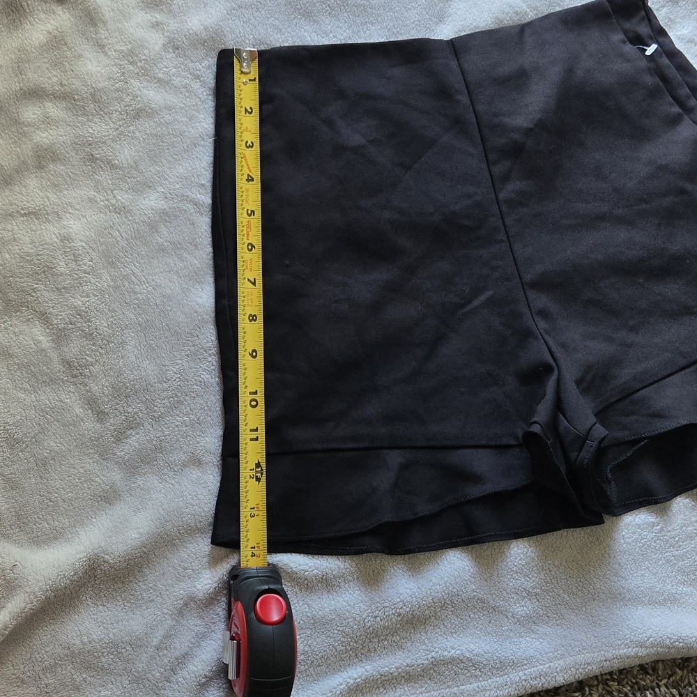 Zara Black High Waist Shorts Elegant and Versatile - Picture 8 of 8